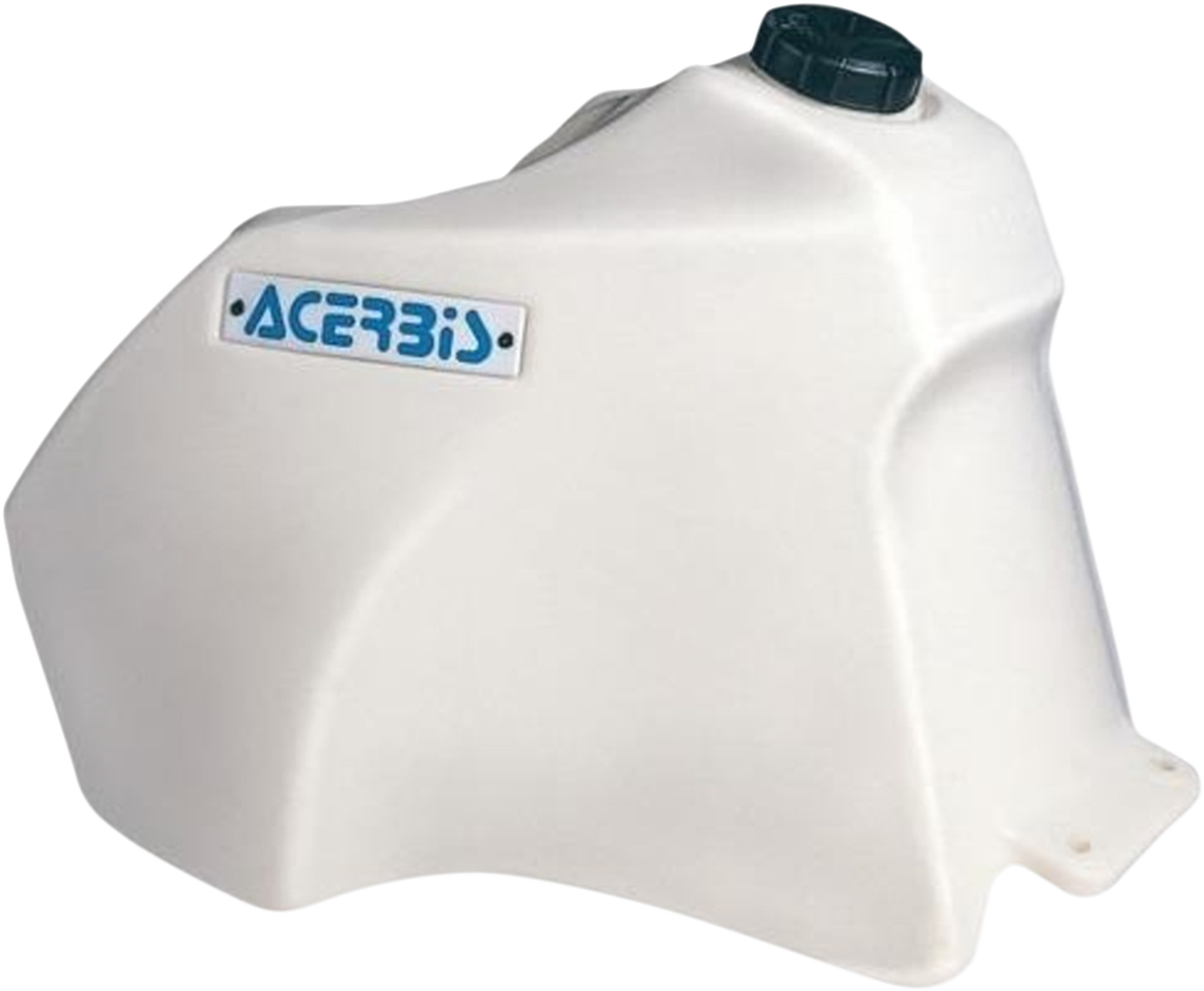 Acerbis natural gas tank for Honda motorcycles, 5.8 gallons, body style, designed for durability and fitment.