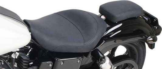 Brushed S3 saddle pad by Saddlemen, 6-inch seat width, black color, with textured surface and padded design for comfort.
