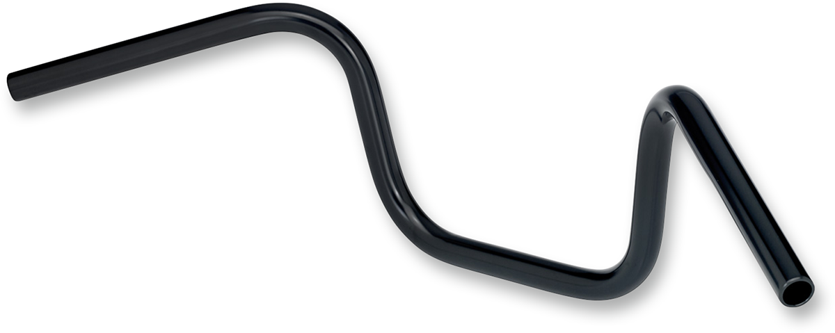 BILTWELL Chumps 8-inch black motorcycle handlebar with 6005-2012 model branding, designed for custom bike handlebars.