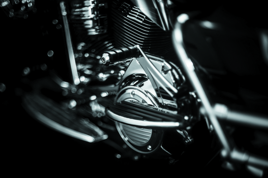 Kuryakyn adjustable passenger pegs with ISO small pegs in chrome for motorcycle passenger comfort and style