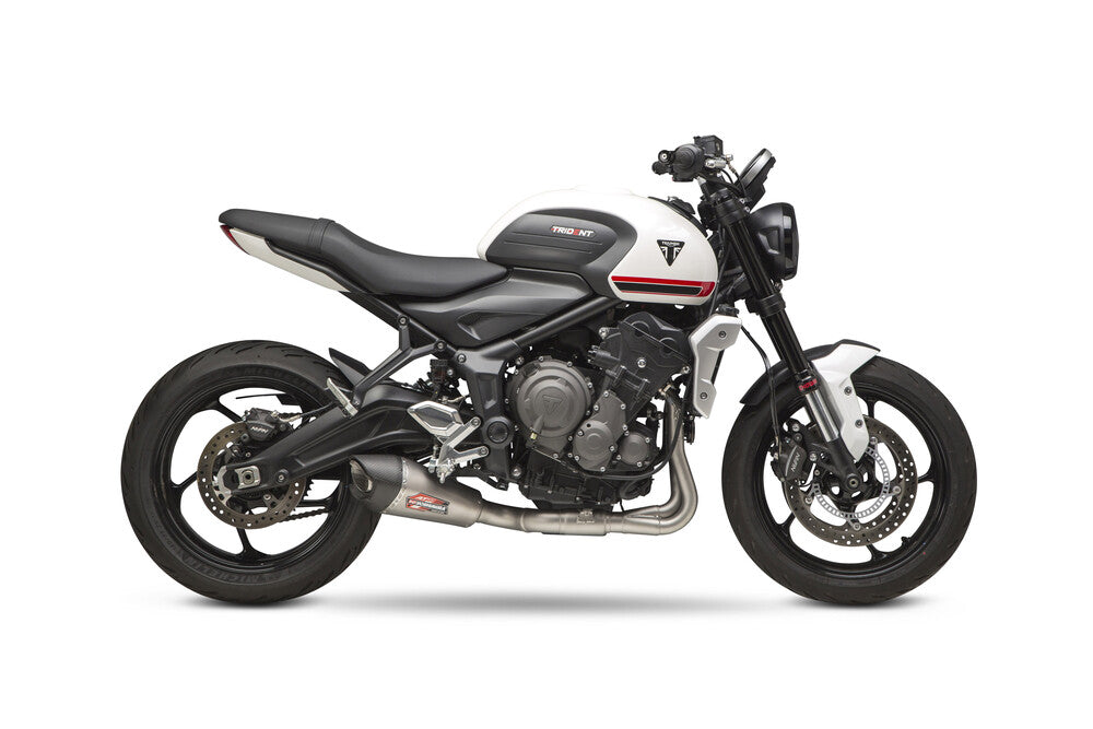 YOSHIMURA AT2 RACE EXHAUST SYSTEM TRIUMPH TRIDENT 660 - Howling Moto