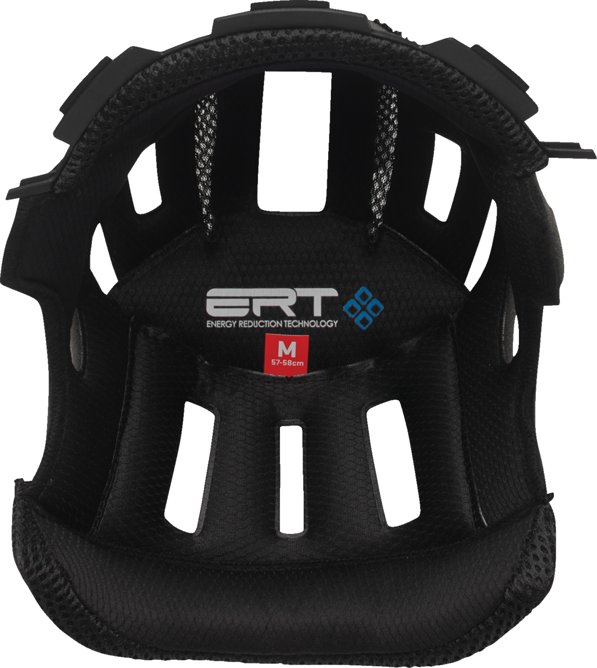 Black THOR Fleet Liner helmet liner in 2XL size designed for THOR Fleet helmets, shown in the image.