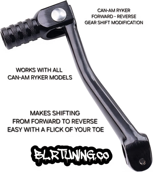 CAN-AM RYKER FORWARD REVERSE GEAR SHIFT EXTENSION MOD - FITS ALL RYKER MODELS 2019 - 2025 - Howling Moto