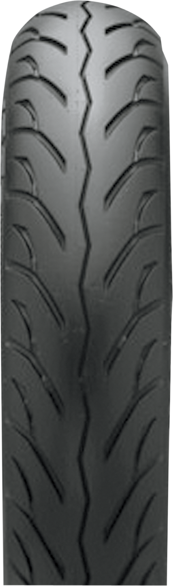 IRC MB90 90/90-10 scooter tire showing tread pattern for front or rear use on small scooters.