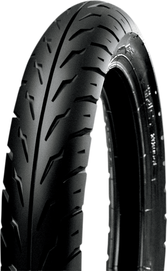 IRC Tire NR64 110/80-17 motorcycle front or rear tire with tread pattern, suitable for T10089 model, shown in the image.