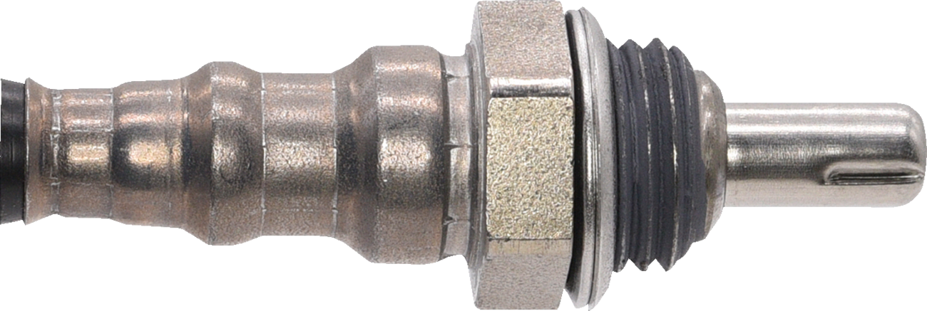 DRAG SPECIALTIES oxygen sensor 932-14087 for 4-W direct fit applications, showing the sensor with wiring and connector.