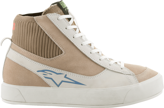ALPINESTARS, Alpinestars Stella Stated Podium Shoes - Women's Urban Riding Sneakers in White/Brown (US 5 / EU 36)