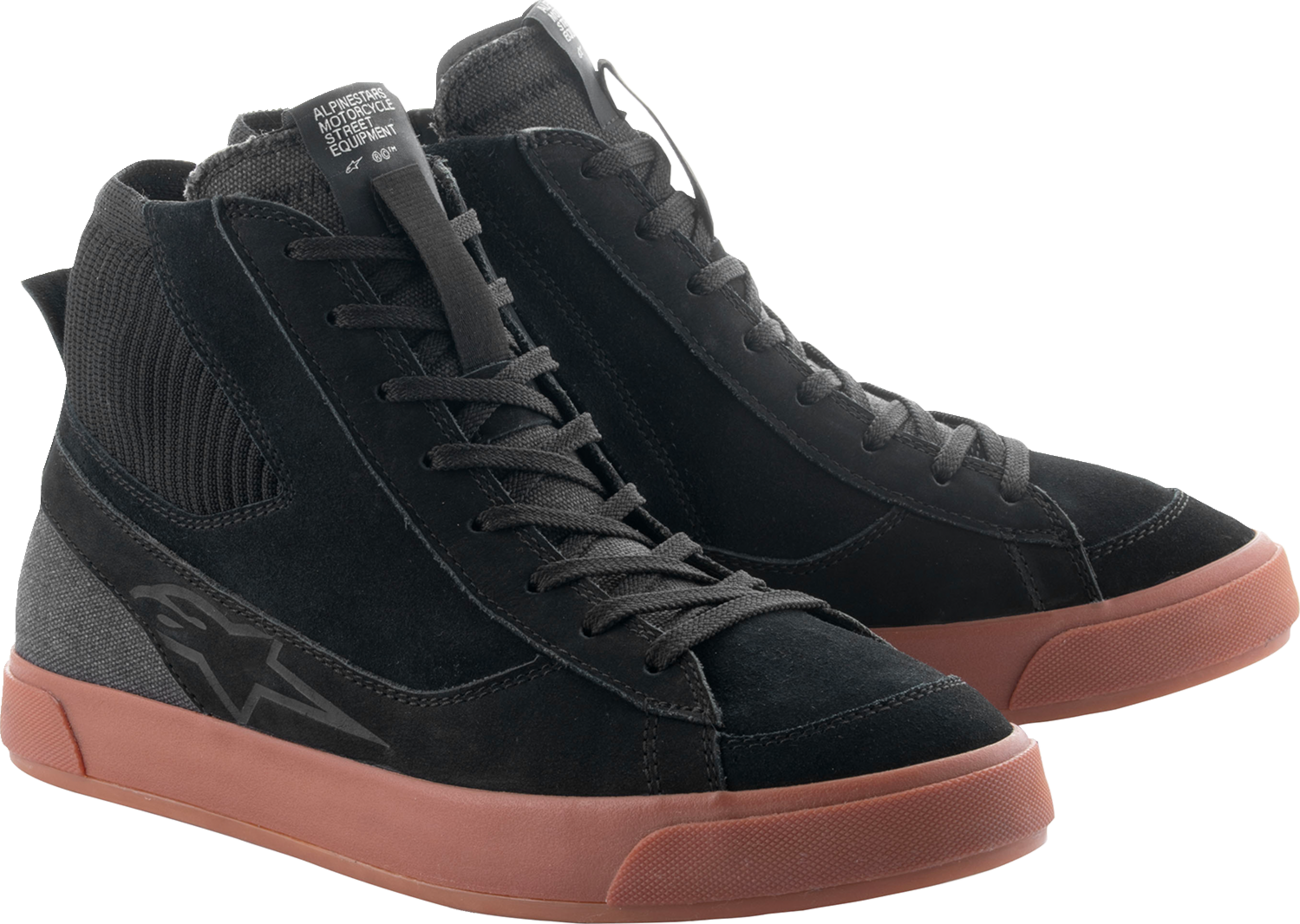 ALPINESTARS, Alpinestars Stated Shoes Black/Gum US 13 / EU 47 - Durable Urban Motorcycle Footwear