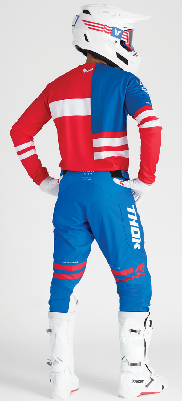 THOR, THOR Launchmode Patriot Pants - Red, White & Blue - US 30, Part No. 2901-11988