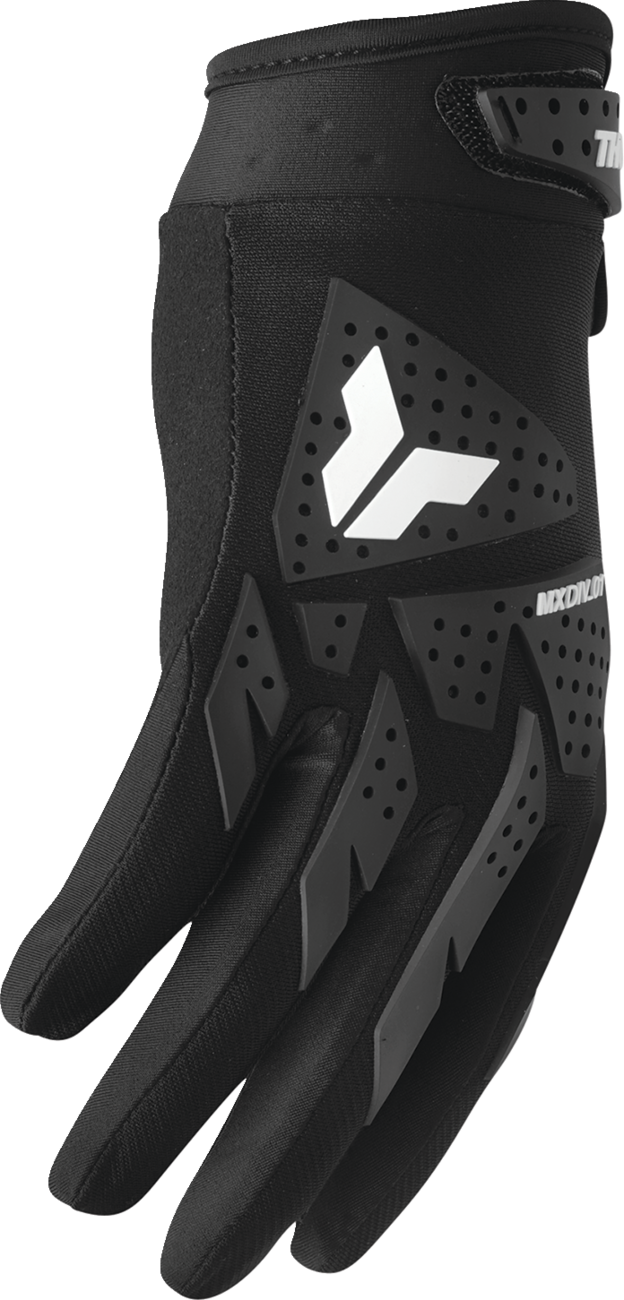 THOR, THOR Launchmode XP Gloves Black Medium (Part Number 3330-8147)