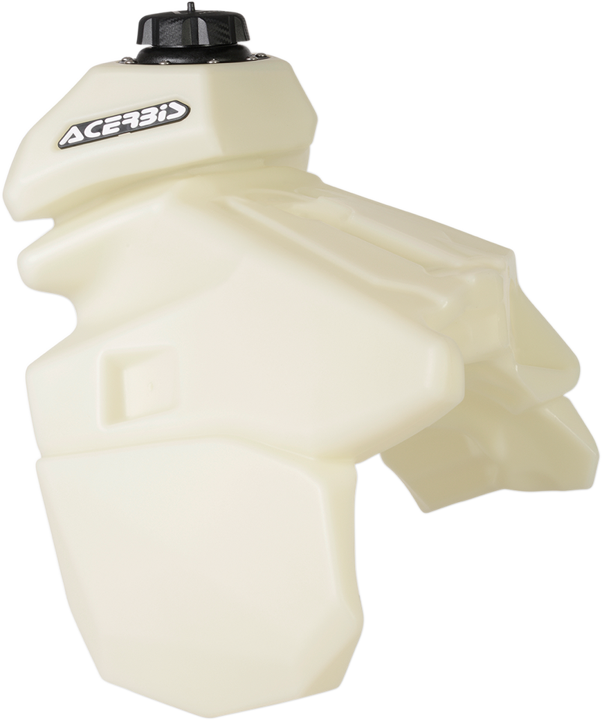 A natural gas tank for Husqvarna by Acerbis, 3.1-gallon capacity, in natural color, designed for Husqvarna body applications.