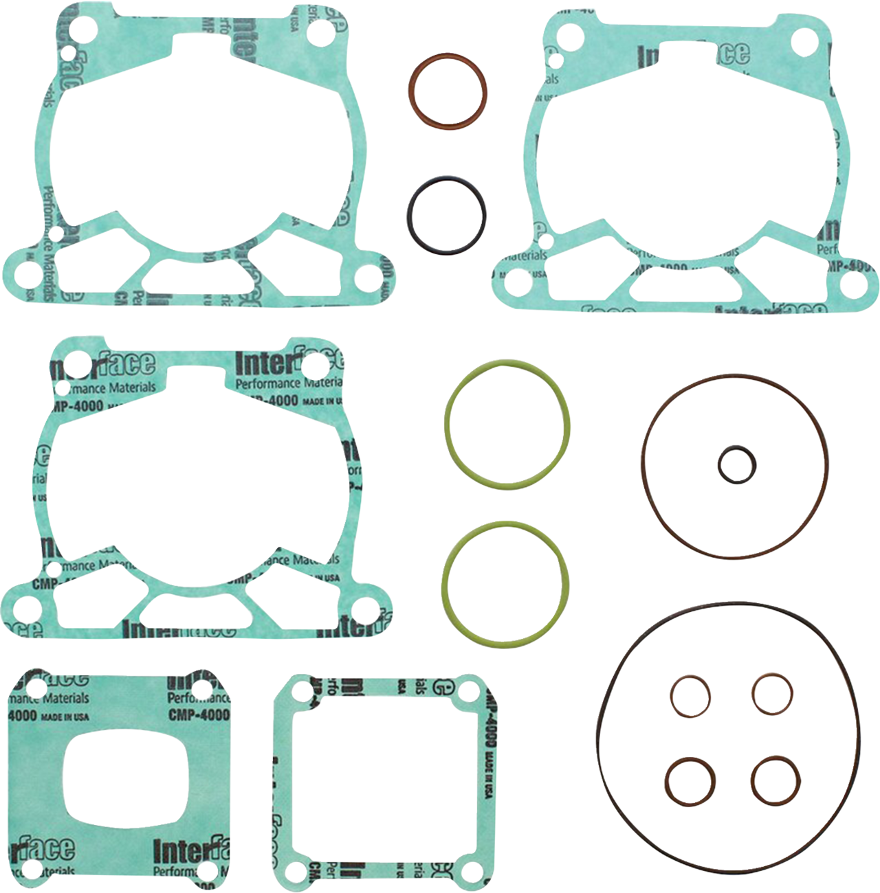 Moose Offroad top end gasket kit for Gas Gas, Husqvarna, KTM motorcycles, includes gaskets and seals for engine repair.