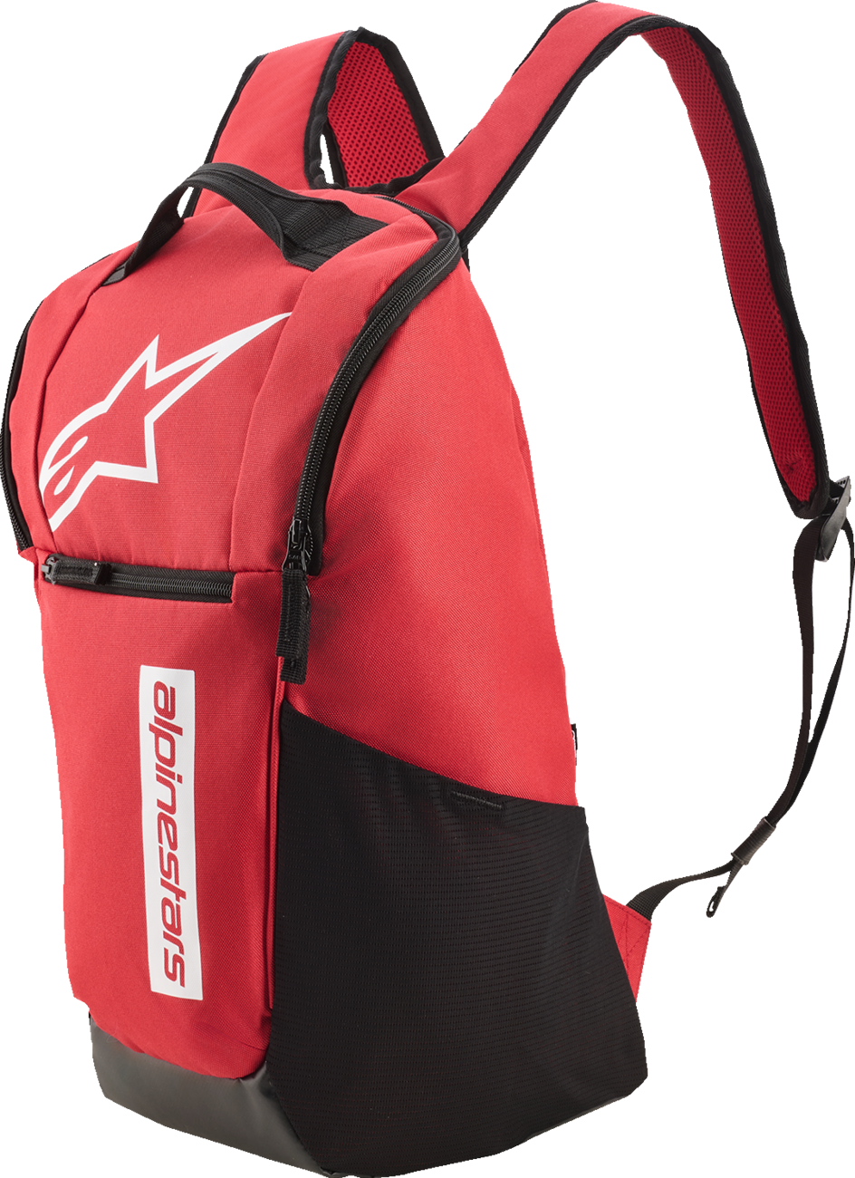 ALPINESTARS, Alpinestars Defcon V3 Backpack - Red/White (Part Number 1235-91888-3020-OS)