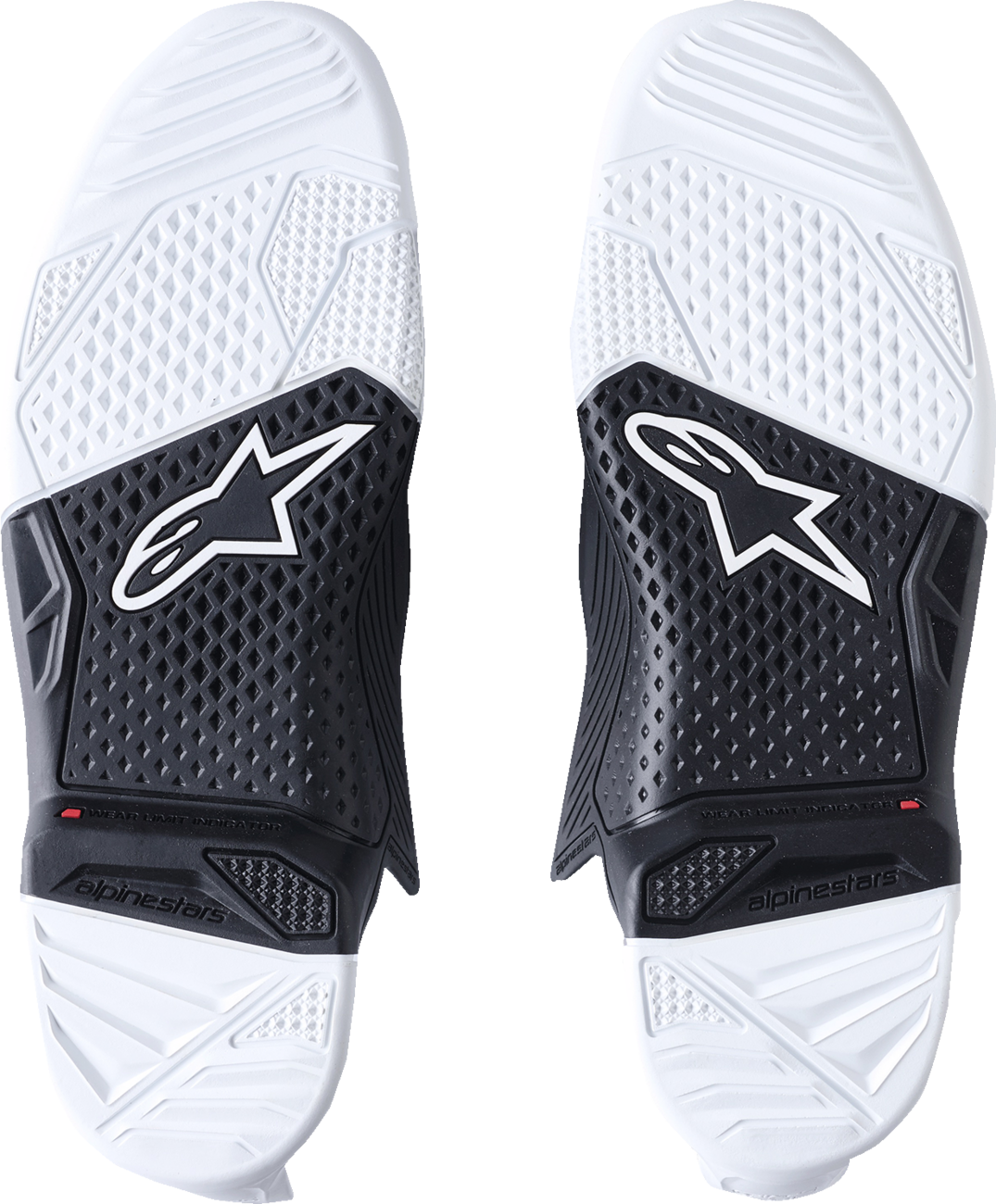 ALPINESTARS, Alpinestars Replacement Sole for Tech 7 Boots – Black/White, US 15 (Part Number: 25SUT725-21-15)