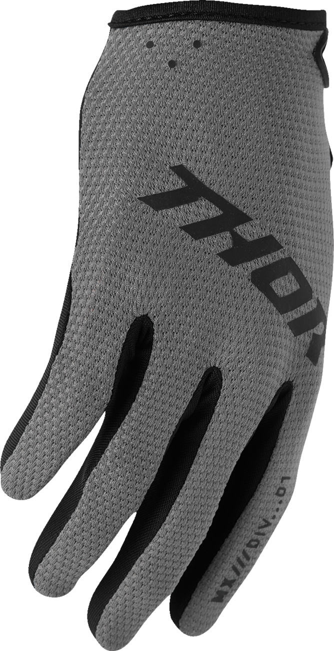 THOR, THOR Women's Ridemode Static Gloves - Gray, Small (Part Number 3331-0300)