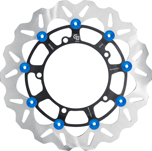GBRAKES Front GBDU042 Brake Rotor for Sportbikes and V-Twin Builds