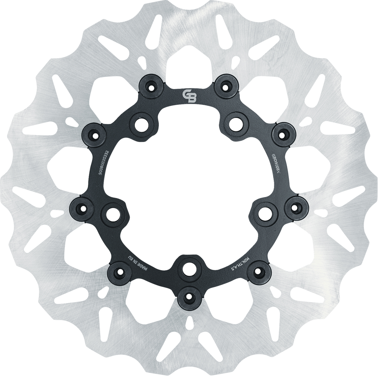 GBRAKES GBD9008X 300mm Rear Brake Rotor for High-Performance Street and Off-Road Bikes