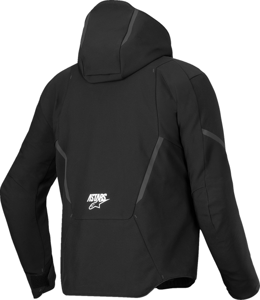 ALPINESTARS, Alpinestars Aeroshell Waterproof Jacket - Black 4XL - Versatile Sport Softshell for Riding and Casual Wear