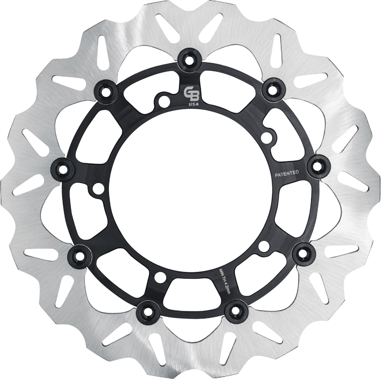 GBRAKES Front GBDU043 Brake Rotor for High-Performance Sportbikes and VTWIN Builds