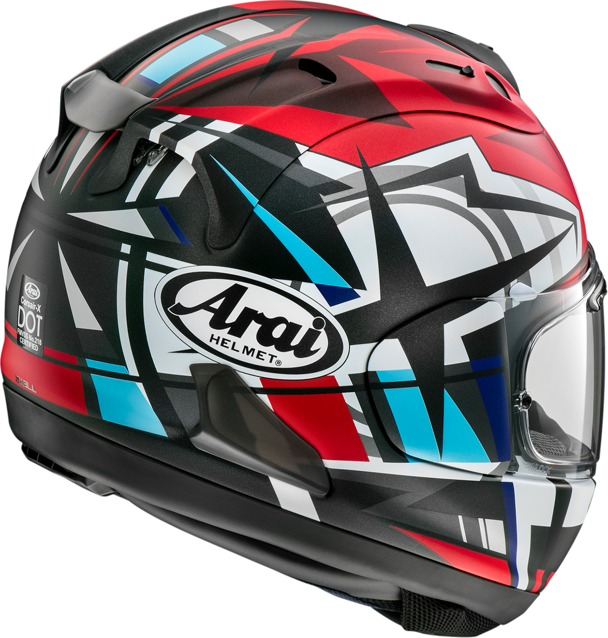 ARAI HELMETS, ARAI Helmets Corsair-X Takumi XL Motorcycle Helmet with VAS Shield Mechanism and Advanced Ventilation