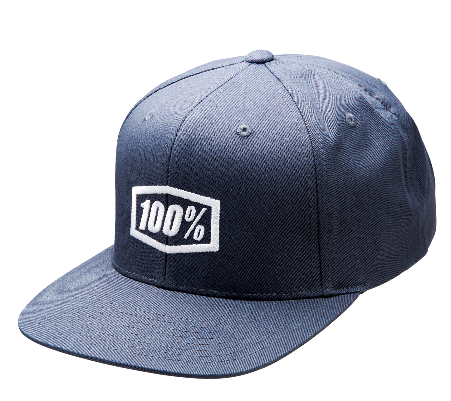100% Youth Icon Snapback Hat - Heather Charcoal - One Size 20047-00001 - Howling Moto