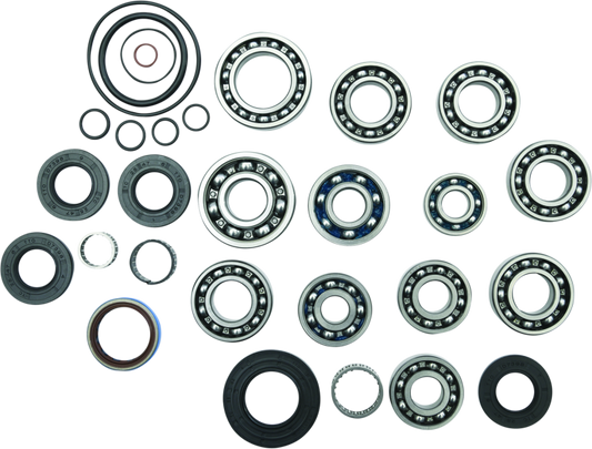 QuadBoss transmission rebuild kit for Polaris Sportsman 550 and 850 models, includes replacement parts for repair and maintenance.