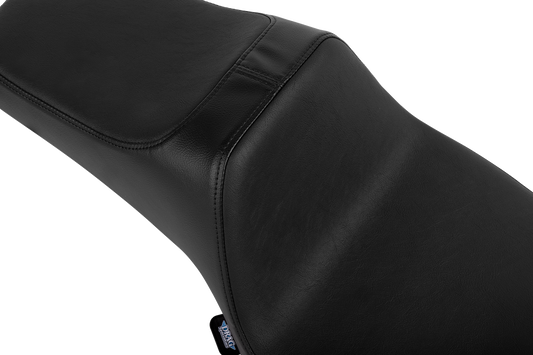 DRAG SPECIALTIES SEATS Predator III 2-up motorcycle seat with vinyl smooth finish for Chieftain '25 and Challenger '20-'25