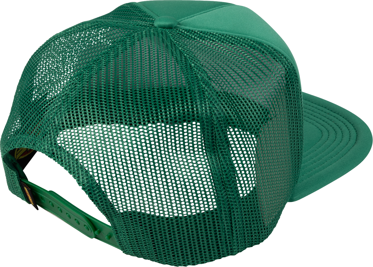 FMF Gass Hat - Green HO25T196907GR with Embroidered Logo and Trucker Style