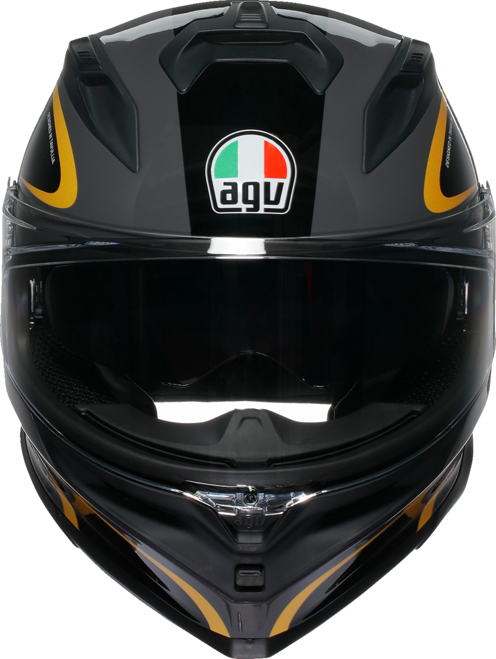 AGV K7 Flow motorcycle helmet in medium with aerodynamic design, Pinlock MaxVision visor, and removable interior padding.