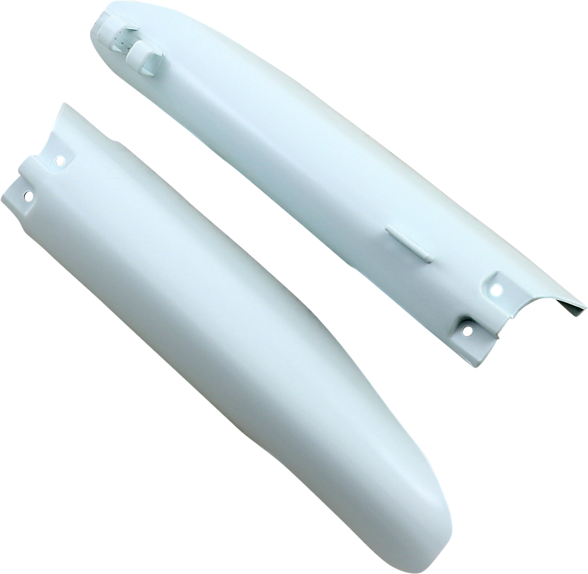 ACERBIS Lower Fork Covers - White RM 125/250 1999-2003 2115020002 - Howling Moto