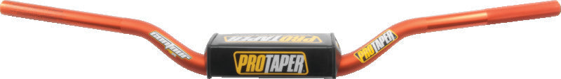 Orange ProTaper Contour SX Race Handlebar with textured grips and sleek design, suitable for motocross and racing bikes.