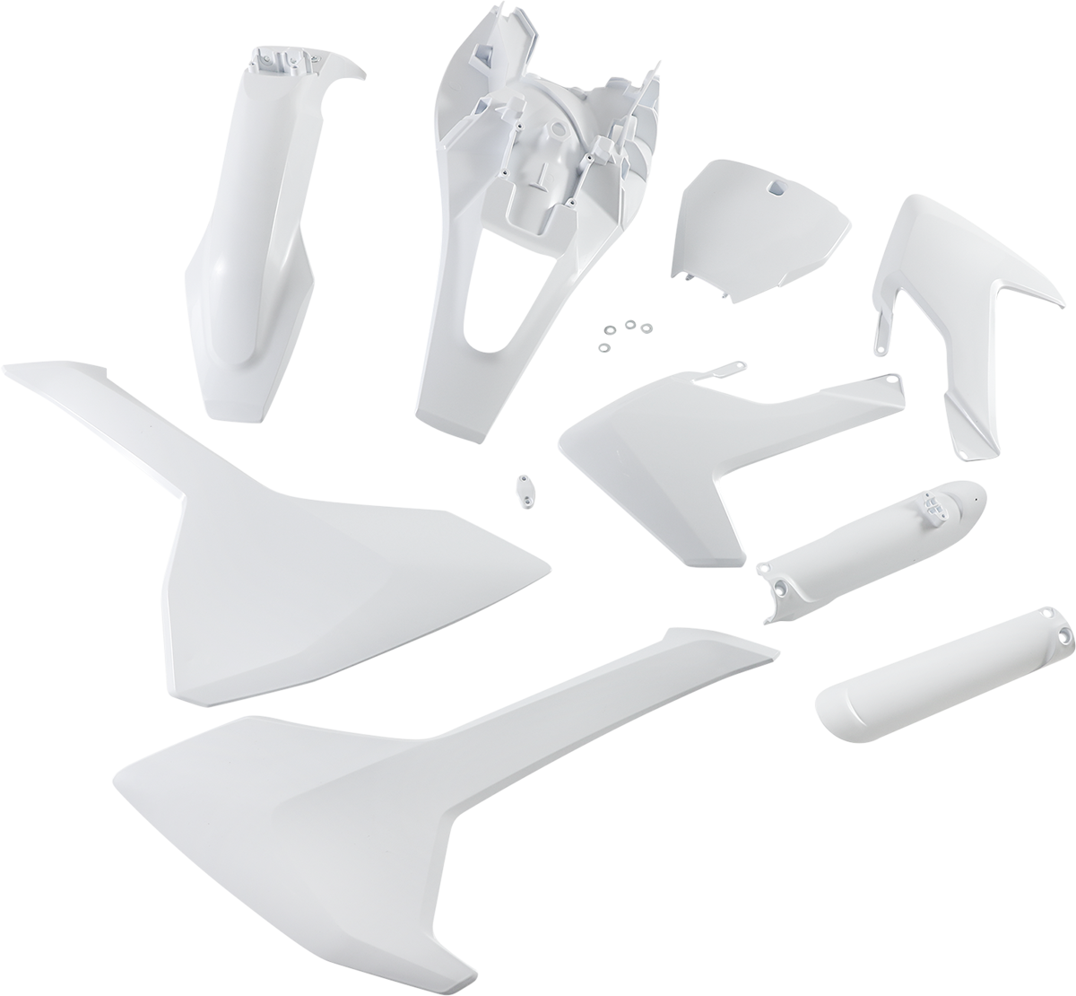 ACERBIS Full Replacement Body Kit - White 2686466811 - Howling Moto