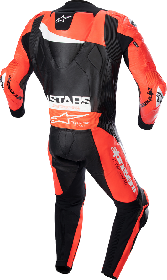 ALPINESTARS GP Plus v4 Leather Suit - Black/Red Fluo/White - US 40 / EU 50 3150523132150 - Howling Moto