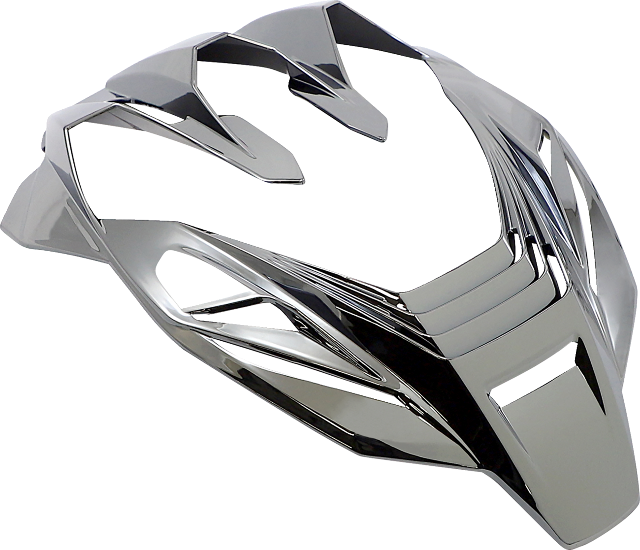 Silver ICON Airflite™ Airfoil SB helmet part from Bill's Exhausts, shown in a detailed close-up image.