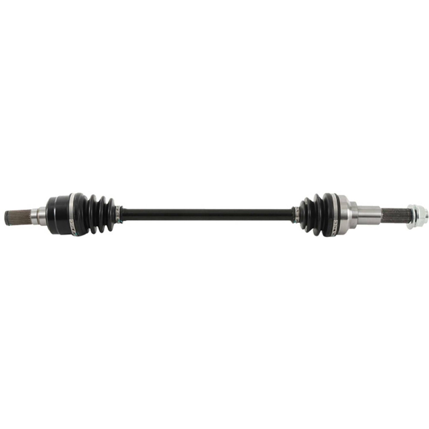 ALL BALLS ABM-YA-8-355 axle showing a precision OEM fit with durable coating and enhanced strength.