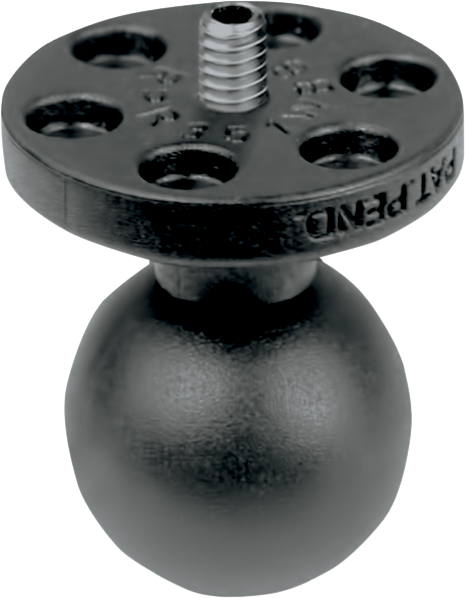Bill's Exhausts RAM MOUNTS Ball Mount 1/4"-20 Adapter for engine applications, shown in a detailed close-up image.
