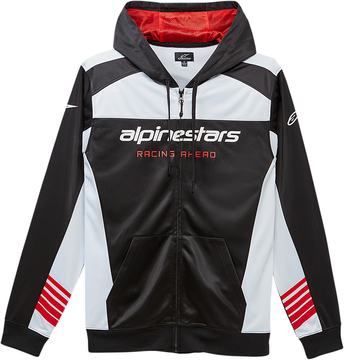 Alpinestars Sessions II hoodie in black and white, 2XL, featuring a casual fit and brand logo on the front.