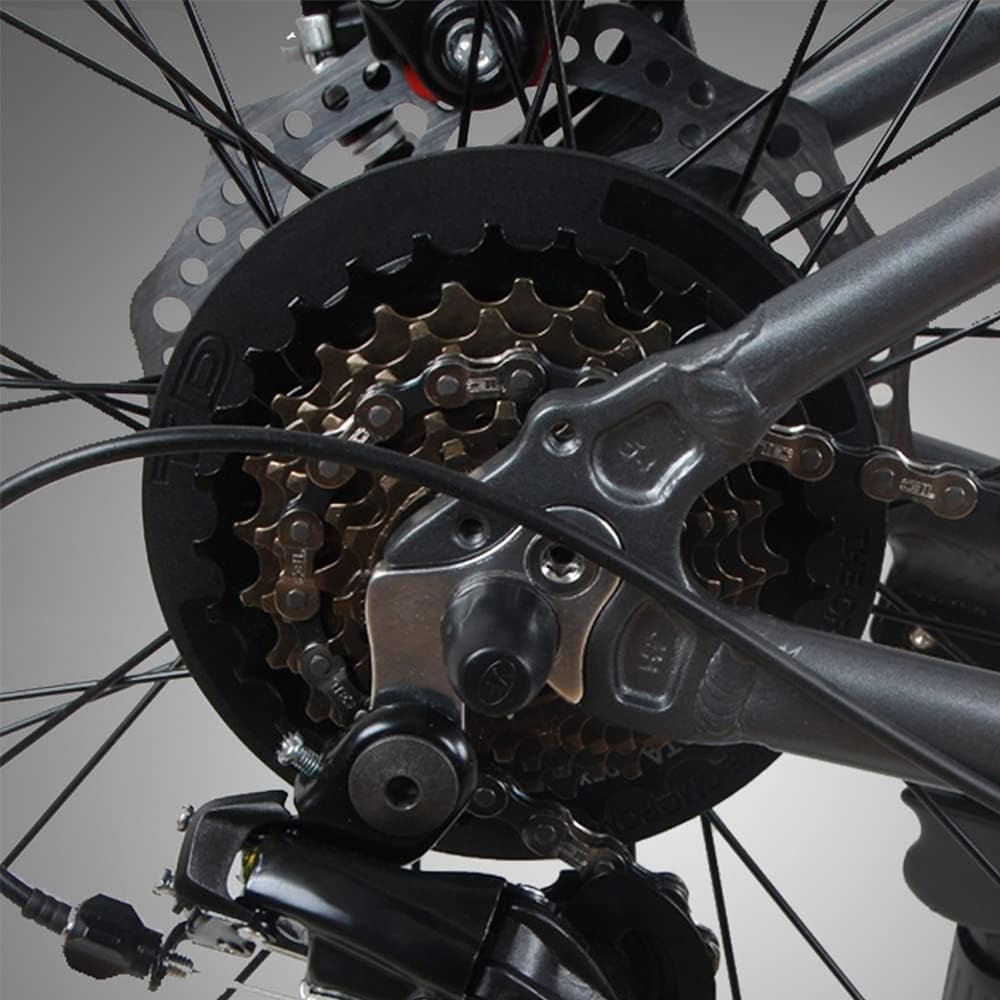 Hycline 7-speed 14-28T bike freewheel for bicycle cassettes and freewheels, showing metal gears and threading.