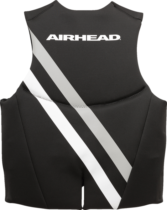 Bill's Exhausts AIRHEAD SPORTS GROUP Orca water vest in black and white, XL size, designed for water sports safety.