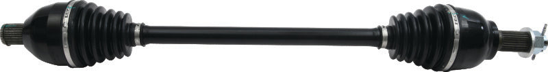 QuadBoss rear left rugged axle for Honda TRX520FA5 FourTrax Foreman Rubicon 4x4 ATV, showing the durable metal construction.