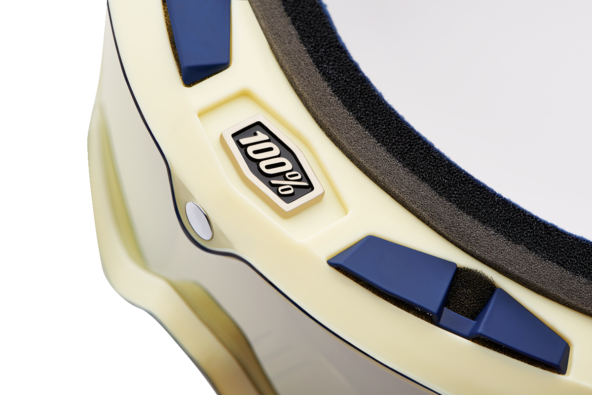 100% Barstow Goggles - Arno - Silver Flash Mirror 50000-00010 - Howling Moto