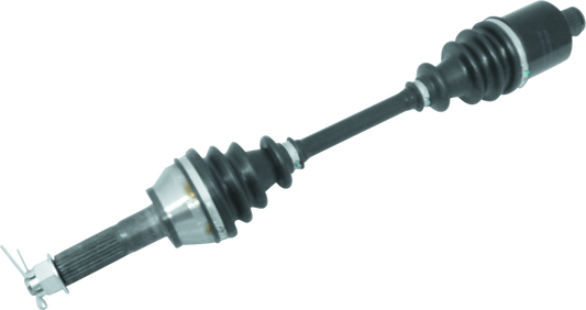 QuadBoss replacement middle axle for Polaris Sportsman 570 ATV, part #609456, showing the durable metal axle component.