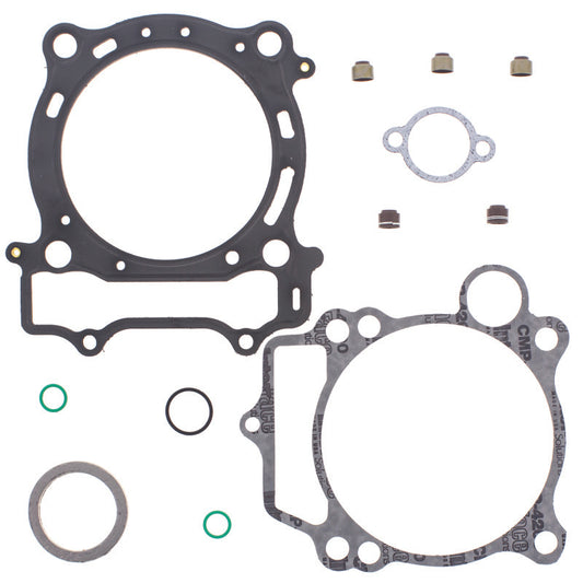 QuadBoss Yamaha YFZ450 top end gasket set for powersports engines, includes gaskets and seals for engine repair.