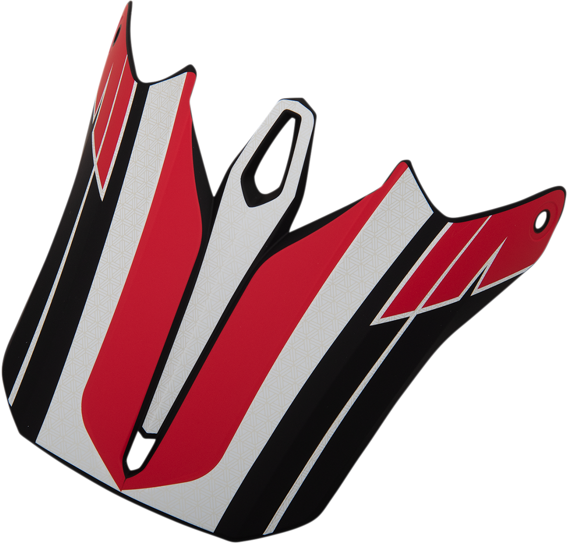 Red and white Z1R Z1R F.I. Visor Kit in Hysteria color for motorcycle helmets, visible in the image.