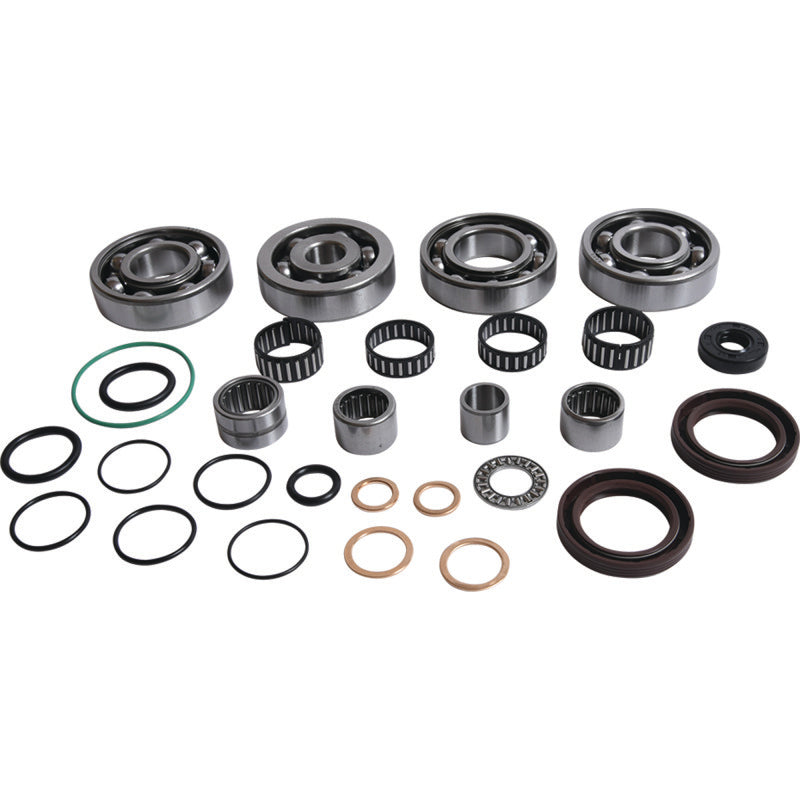 QuadBoss transmission rebuild kit for Can-Am Outlander and Renegade models, includes parts for repair and maintenance.
