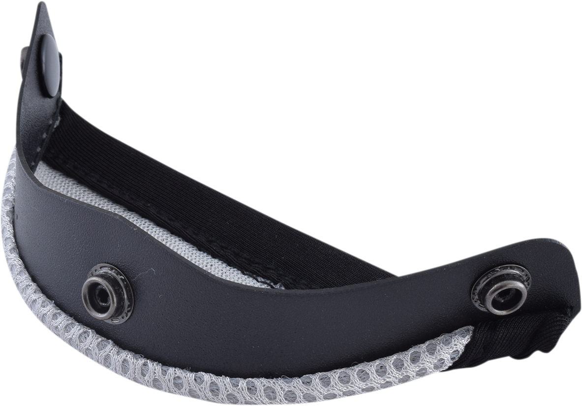 Bill's Exhausts AFX FX-99 Chin Curtain for helmets, size Large to 2XL, black fabric with breathable design.