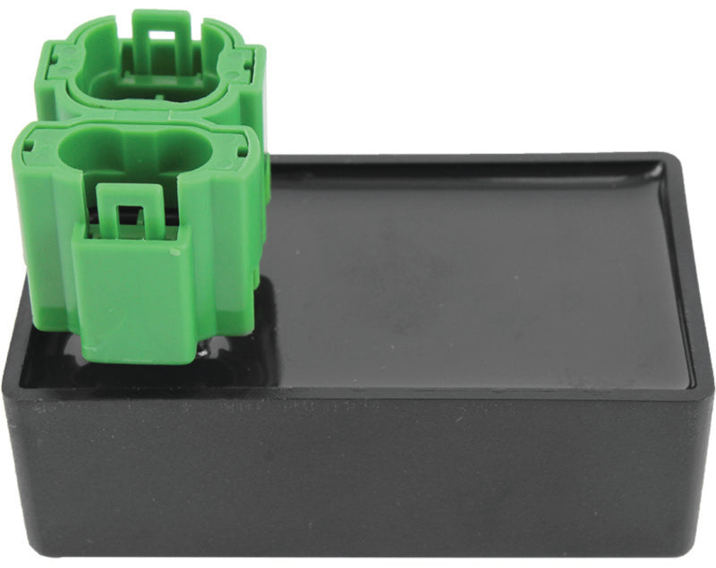 QuadBoss fan control unit for Honda TRX400FW and TRX450 Foreman models, shown mounted on the vehicle.