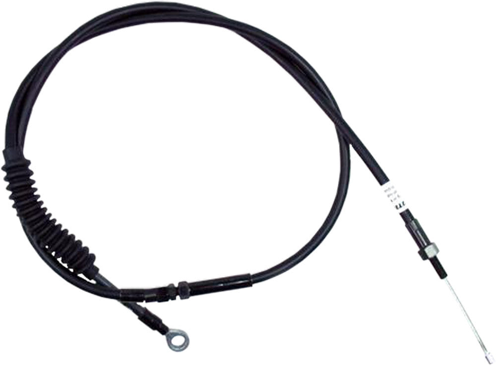 Motion Pro Indian Blackout LW clutch cable for blacked-out motorcycles, durable black design, and precise control.