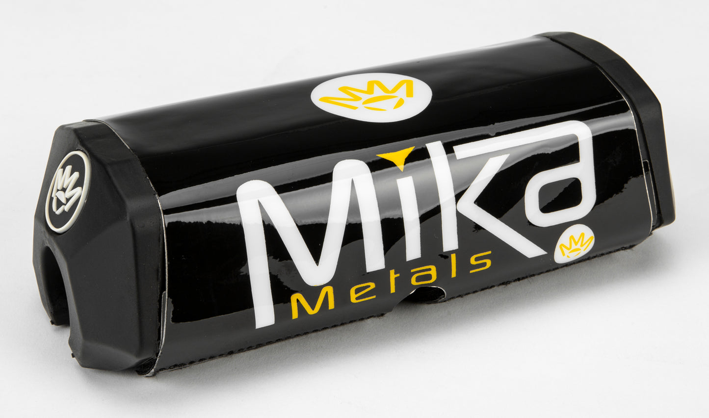MIKA METALS, MIKA Metals 1 1/8 inch Raw Series Handlebar with Black Bar Pad