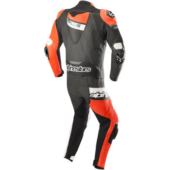 Alpinestars GP Plus Venom 1-Piece Leather Suit - Black/Red Fluorescent/White - US 48 / EU(Closeout) 58 - Howling Moto